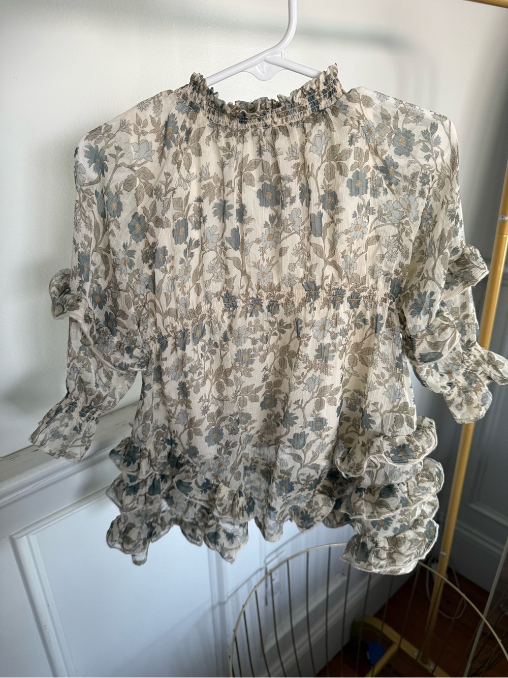 Noralee Floral Ruffle Dress